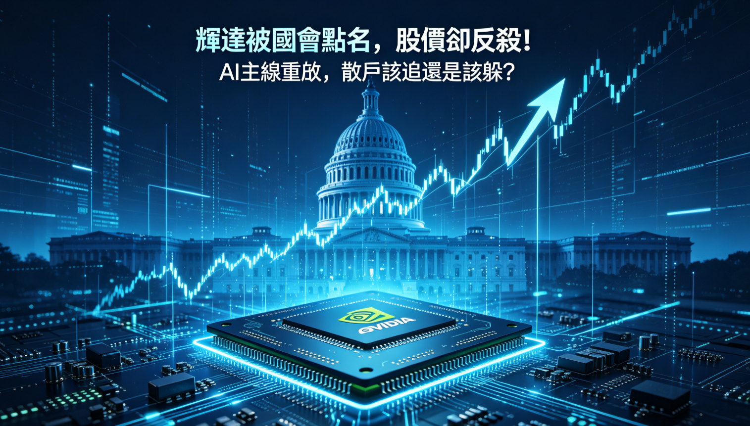 輝達被國會點名，股價卻反手反殺！AI主線重啟，散戶該追還是該躲？
